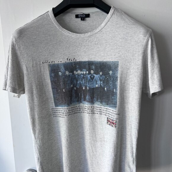 Dolce & Gabbana D&G Graphic Tee - Picture 1 of 3